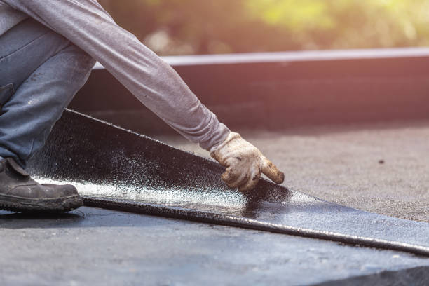 Professional Waterproofing technician working in Lodi, NJ